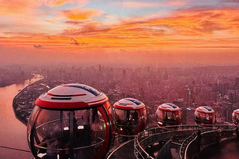 Guangzhou: Canton Tower 460-Meter Sky Wheel - Peak of World 433 Meter Indoor Observatory Deck, No Sky Wheel