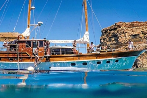 Malta: Crucero privado de un día en goleta turcaCirkewwa