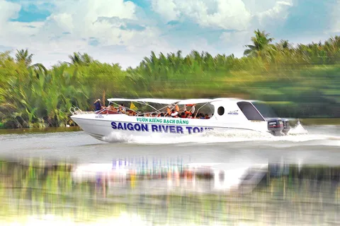 Visita VIP al auténtico Delta del Mekong en lancha rápida Premium