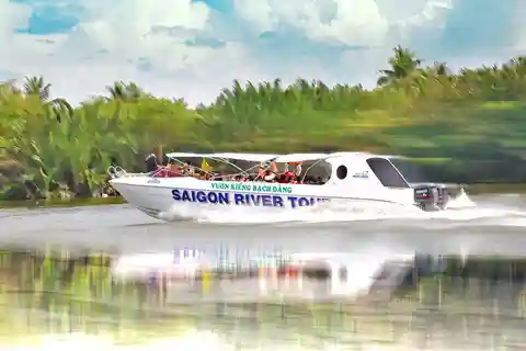 VIP Tour to The History of Cu Chi Tunnels by Speed Boat