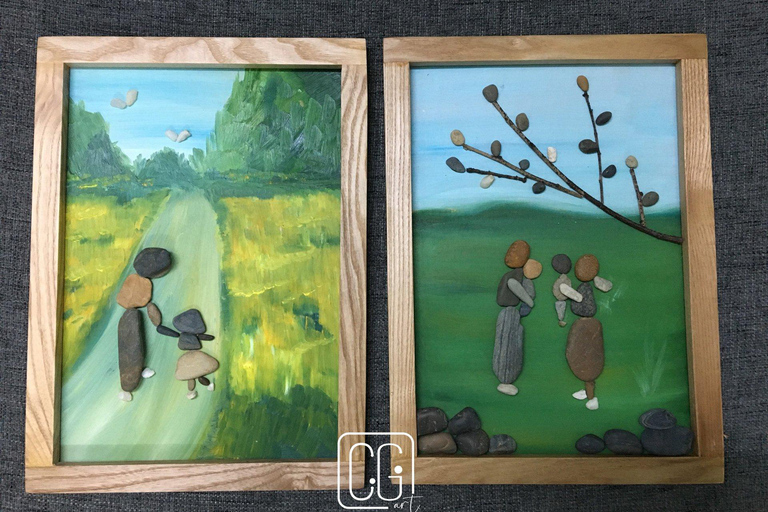 Unique experience: Pebble Stone Art Workshop by ChigiArt