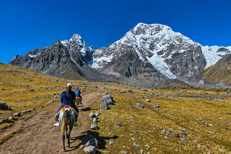 From Cusco: Ausangate 7 Lakes Horseback Riding & Hot Springs Shared Tour