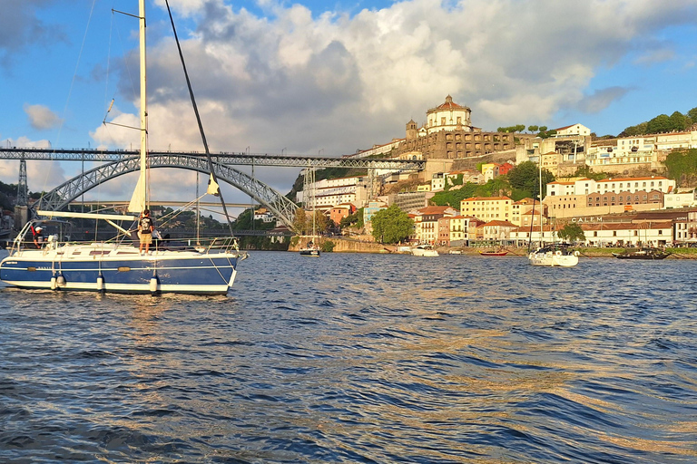 Porto,cruise with magical sunset ocean,open sail drink&snack Shared Magical Sunset Ocean