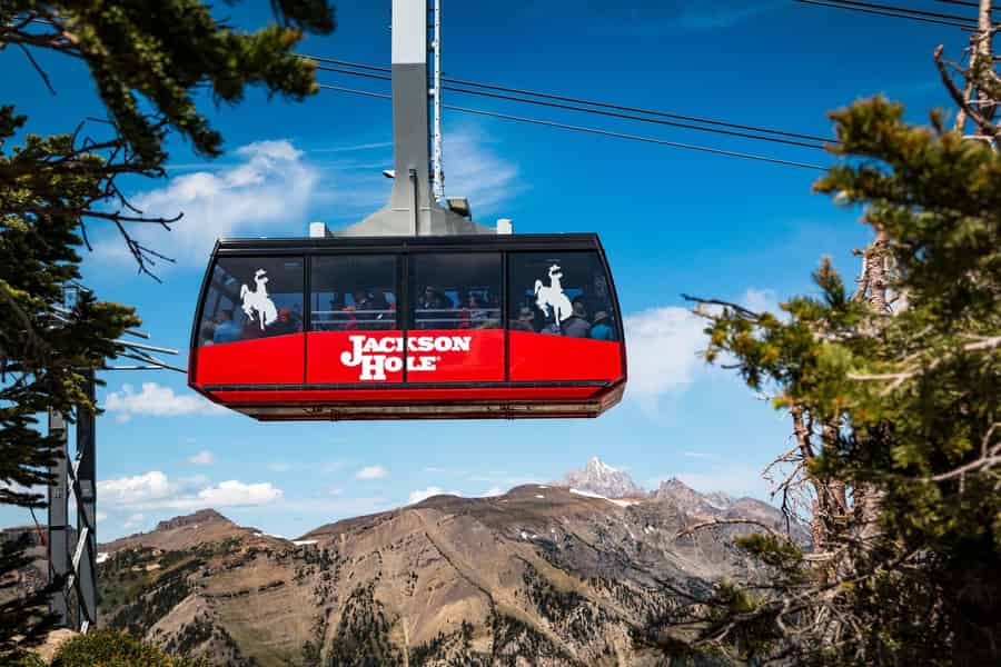 Jackson Hole: Aerial Tram und Gondeln Eintrittskarte. Foto: GetYourGuide