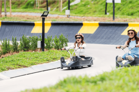 From Kuala Lumpur: Skyline Luge Ticket & Transfer Skyride + 4 Luge Ride Combo