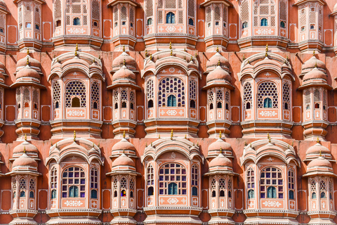 Visite privée de la ville rose de Jaipur au départ de Delhi