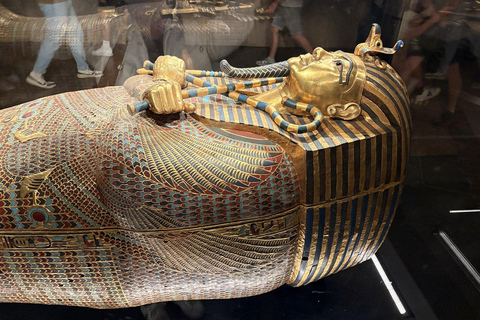 Sharm El Sheikh: Day Trip to Cairo, Pyramids, Sphinx & GEM Museum by bus Get into the Giza Pyramids, Sphinx, and old Egyptian Museum