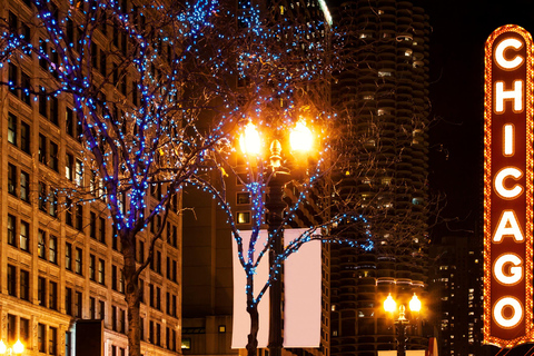 Luzes festivas de Chicago: Uma viagem mágica de Natal