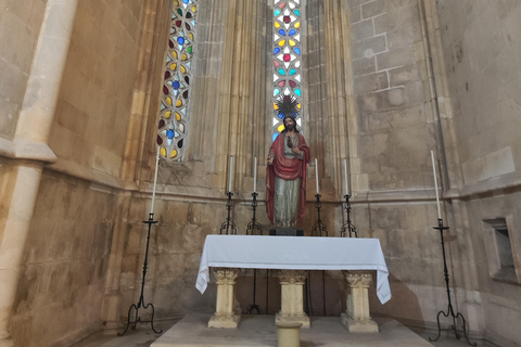 From Lisbon: Medieval Tour, Batalha, Tomar, Alcobaça, Óbidos Private Tour Option