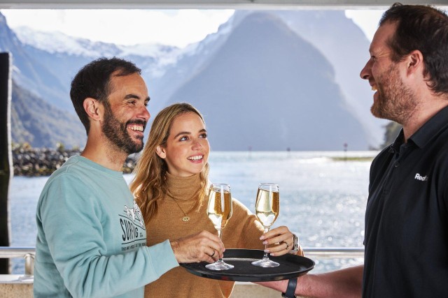 Visit Milford Sound Premium Small Group Cruise with Canape Lunch in Milford Sound