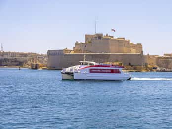 Sliema : Transfert aller-retour en ferry vers/depuis La Valette