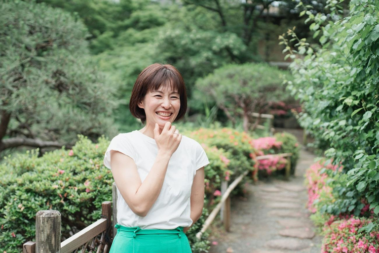 Tokio: SAKURA Wagashi y prueba de té en un jardín japonés