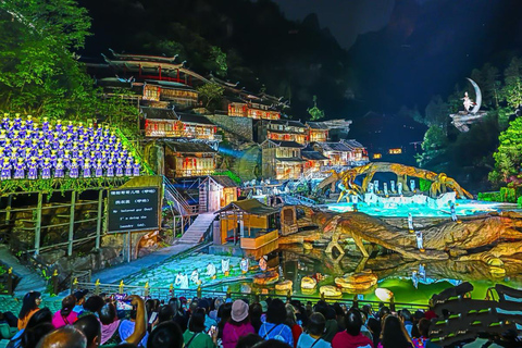 Tianmen Mt.+ Fox Fairy Show + Avatar + Charming Xiangxi Show Package B: Avatar Mountain+ Charming Xiangxi Show