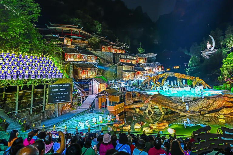 Tianmen Mt.+ Fox Fairy Show + Avatar + Charming Xiangxi Show Package B: Avatar Mountain+ Charming Xiangxi Show