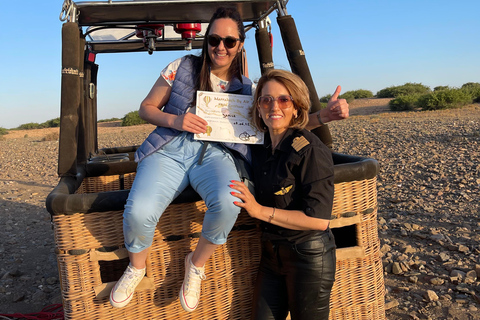 Marrakech: Balloon Flight, Berber Breakfast & Certificate