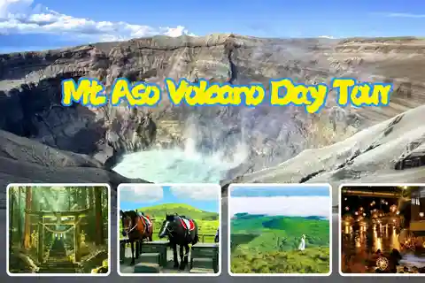 Fukuoka: Mt. Aso Volcano, Kusasenri & Grasslands Day Tour