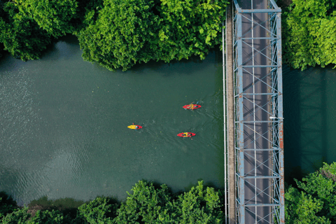 Maurice : kayak, dauphins sauvages, île Benitiers, rivièreMaurice : Kayak, dauphins sauvages, île Benitiers, rivière
