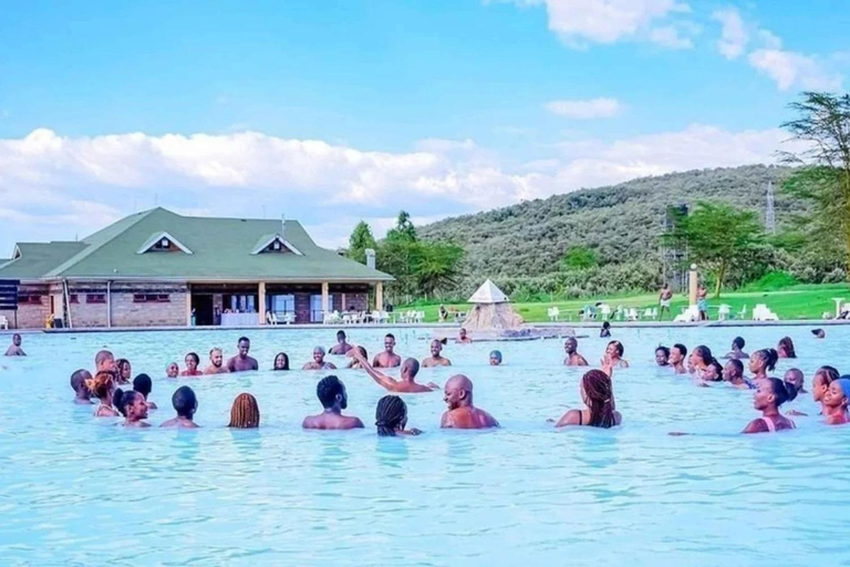 Dagtocht naar Lake Naivasha, Hell's Gate en Spa
