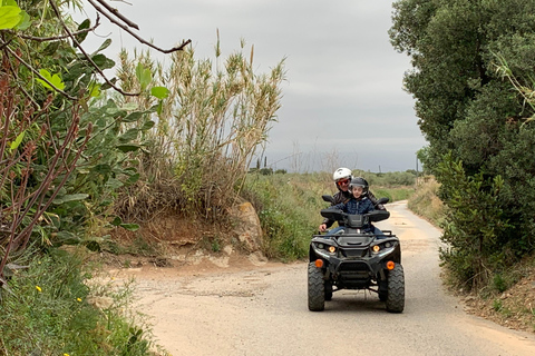 Salou: Off-Road Guided Quad Safari z odbiorem z hotelu