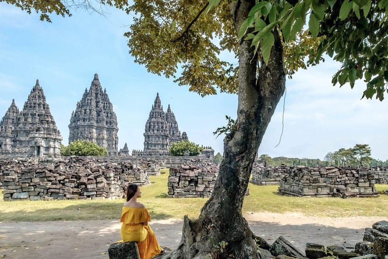 Yogyakarta: Prambanan Temple Guided Private Tour with Ticket Prambanan Temple Guided Private Tour without Ticket