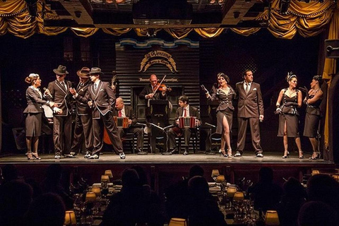 Buenos Aires: El Mejor Show de Tango con Traslados SemiprivadosCena y Espectáculo con traslado reservado