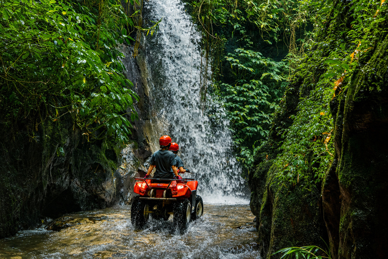 Ubud: Ayung River Rafting & Kuber Quad with Cave & Waterfall Single/Tandem ATV Quad & River Rafting | Transfer Gianyar