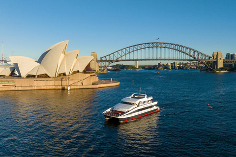 Haven van Sydney: 2-uur durende lunchrondvaart2 uur durende lunch cruise