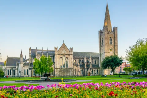 Visite d'une demi-journée en voiture de la ville de Dublin et de la cathédrale Saint-Patrick