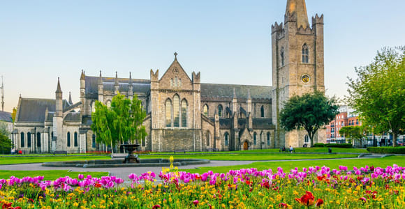 Dublin City & St Patrick&#39;s Cathedral Half-Day Tour by Car