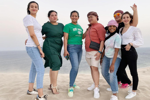 Doha: Desert Safari with Arabic Picnic & Inland Sea Tour