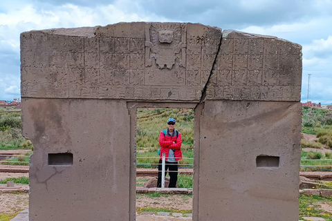 From La Paz: Tiwanaku, Puma Punku & Moon Valley.