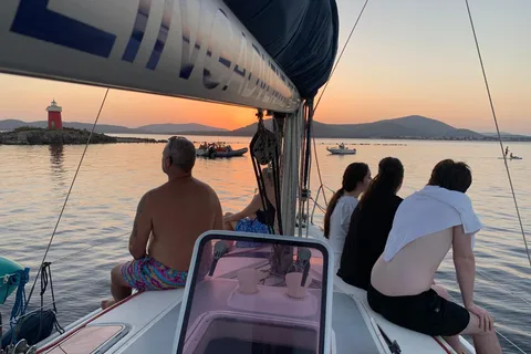 Alghero aperitivo al tramonto in barca