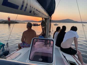 Alghero aperitivo al tramonto in barca
