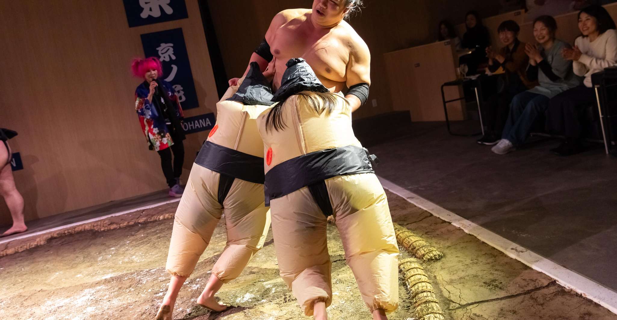 Kyoto: Sumo Show Experience with Chicken Hot Pot & Souvenir photo 6