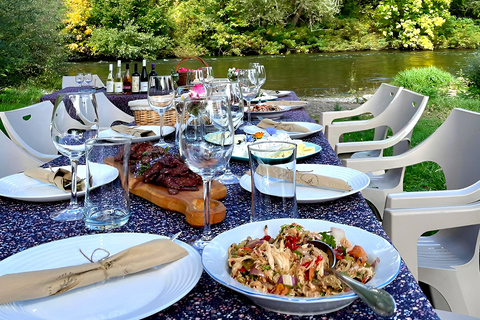 Sofia: Iskar Gorge Waterfall, Monastery, & Wine Picnic Romantic Private Day Tour from Sofia with Hotel Pickup