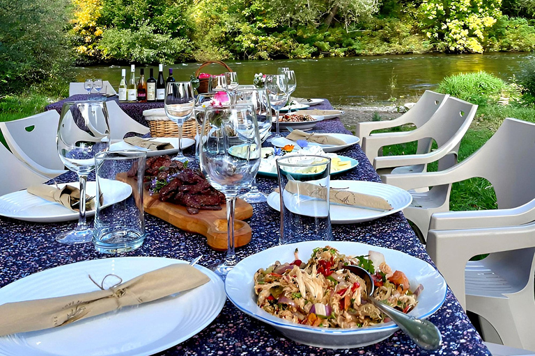 Sofia: Iskar Gorge Waterfall, Monastery, & Wine Picnic Romantic Private Day Tour from Sofia with Hotel Pickup