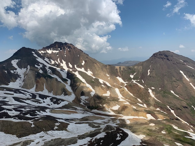 Wandeling op de berg Aragats