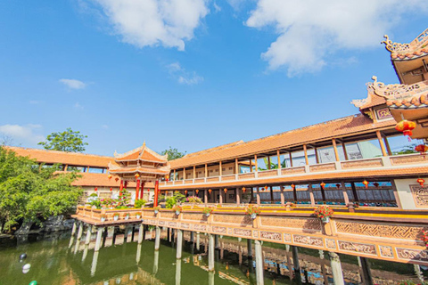 Zachód słońca w Da Nang: wioska Mat, pagoda Nam Sơn i Charming ShowZachód słońca w Da Nang: wioska Mat, pagoda Nam Sơn i uroczy show