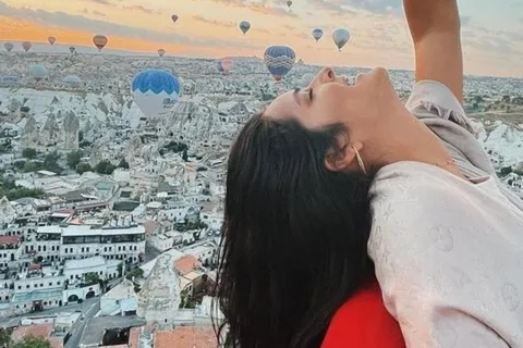 Hot air balloon in Cappadocia