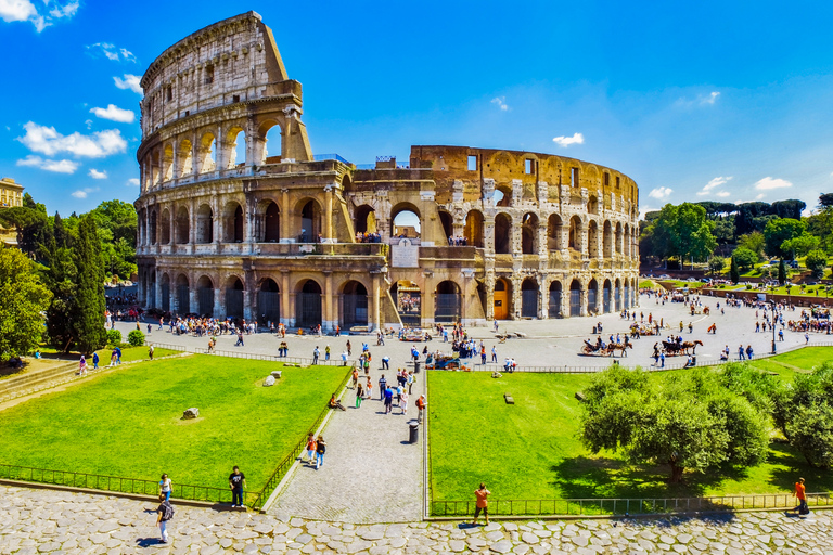 Rome: Colosseum, Roman Forum & Palatine Hill Tour Colosseum, Forum, and Palatine Hill Guided Tour in Italian