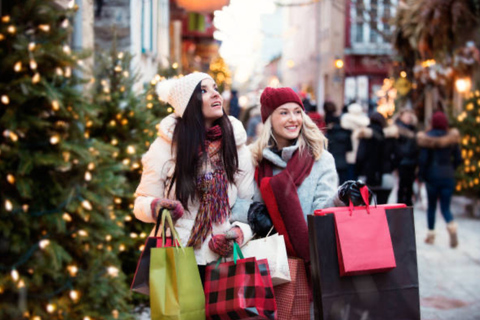 Visite à pied privée de la magie de Noël à QuébecQuébec : visite à pied privée de la magie de Noël