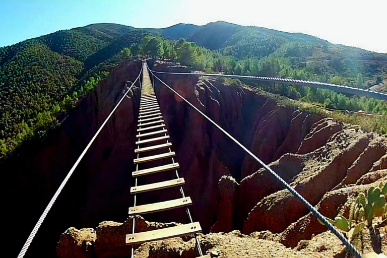 Marrakech: Zipline und Frühstück im Atlasgebirge