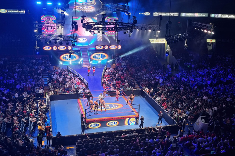 CDMX : visite guidée sur le thème de la lutte libre, du mezcal, de la tequila et spectacle en directVisite de l'Arena México (disponible les mardis, vendredis et dimanches)