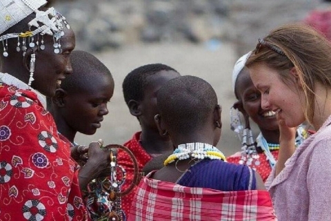 Olpopongi Maasai-dorpsdagtocht