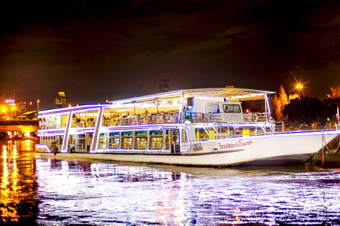 River Star Dinner Cruise on the Chao Phraya River in Bangkok Admission Ticket with Hotel Transfers