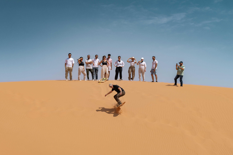 Expérience dans un campement dans le désert à Riyad