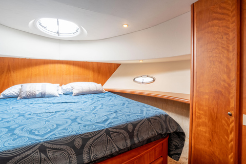 Miami: aluguer de iate privado com capitão, barco de 48 pésMiami: Aluguer de iate privado com capitão, barco de 48 pés