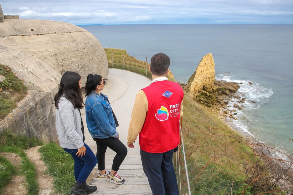 Au départ de Paris : Excursion d&#039;une journée sur les plages du débarquement en Normandie avec déjeuner