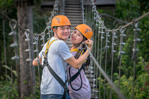 Angkor Zipline und Tempeltour mit SonnenuntergangTouren teilen