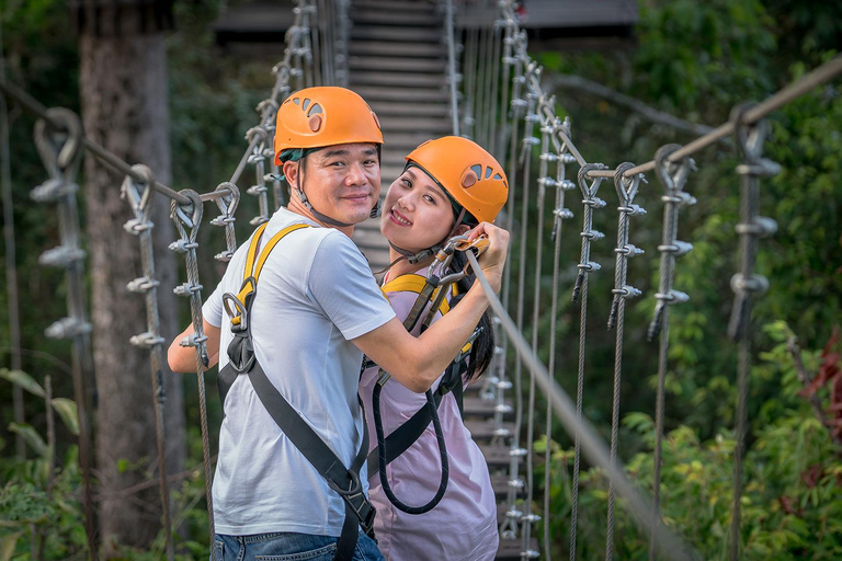 Excursión a Angkor en Tirolina y Templo con Puesta de Sol